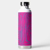 Roze zebra print waterfles (Links)