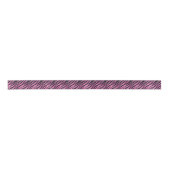 Roze Zebra Stripe achtergrond Lint (Voorkant)