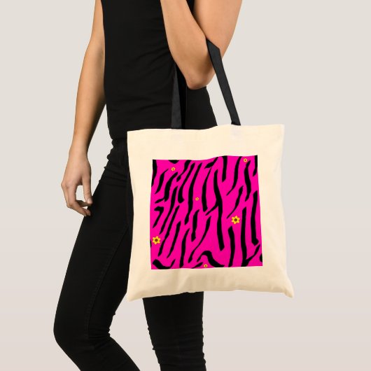 Roze Zebra Tas (Voorkant (product))