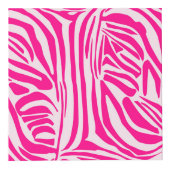 Roze zebraprint kubus (Rechts)