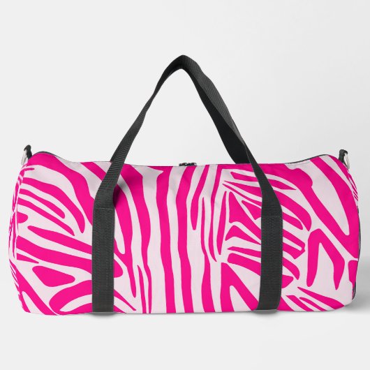 Roze zebraprint plunjezak (Voorkant)