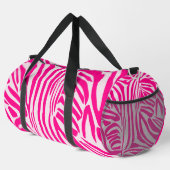 Roze zebraprint plunjezak (Rechterhoek)