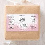 Roze Zee Moss Skin Care Labels (Insitu)