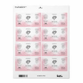 Roze Zee Moss Skin Care Labels (Full Sheet)