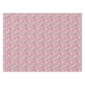 Roze Zee Patroon Tafelkleed (Voorkant (Horizontaal))