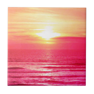 Roze Zee Tegeltje
