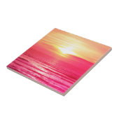 Roze Zee Tegeltje (Zijkant)