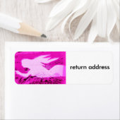 roze zeemeermin etiket (Insitu)