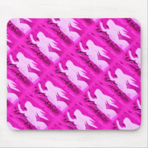 roze zeemeermin muismat