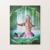 Roze Zeemeermin Puzzel (Verticaal)