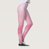 Roze Zeemeermin Scaly Legs Leggings (Rechts)