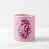 Roze Zeepaard Mok (Midden)