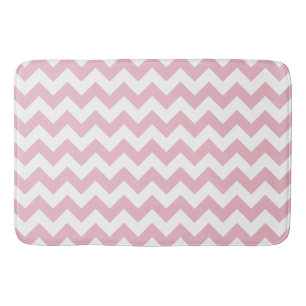 Roze Zigzag, Roze Chevron, Geometrisch Patroon Badmat