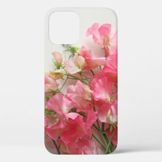 Roze, zoete doperwt iPhone 12 pro hoesje