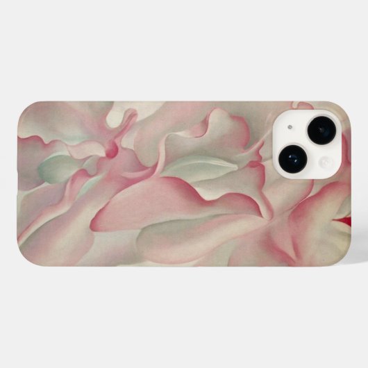 Roze zoete erwten Case-Mate iPhone case (Achterkant (horizontaal))