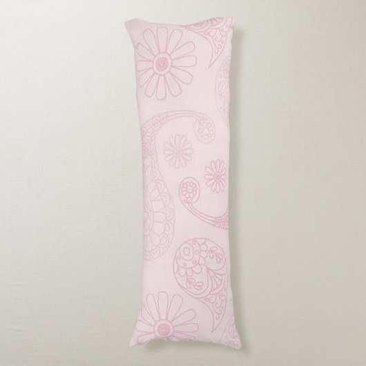 Roze zoetheid Body Pillow Lichaamskussen (Voorkant Verticaal)