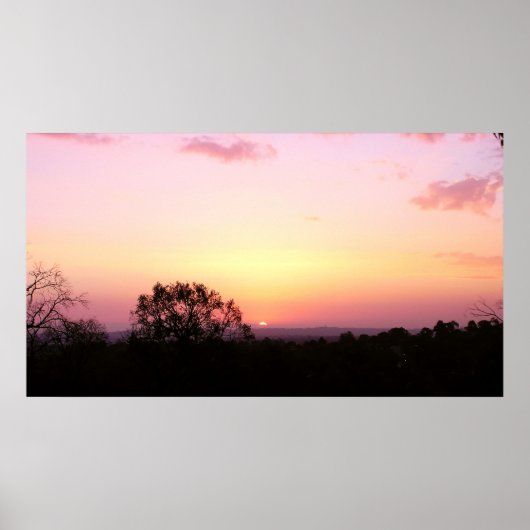 Roze Zoetheid Poster (Voorkant)