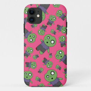 Roze zombies iPhone 11 hoesje