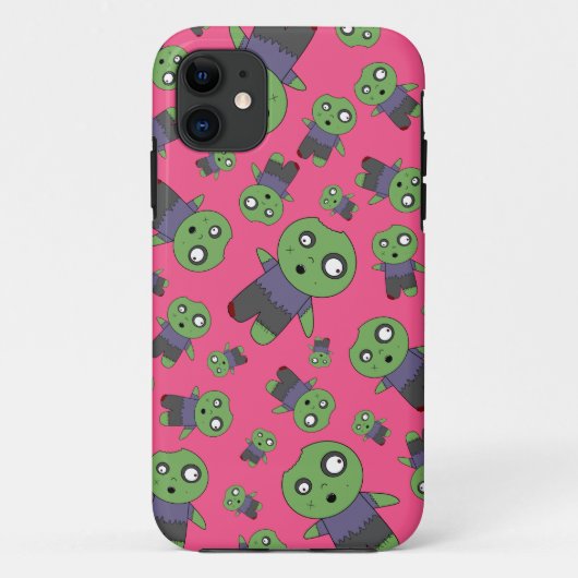 Roze zombies Case-Mate iPhone case (Achterkant)