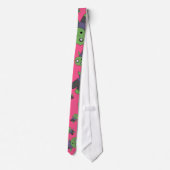 Roze zombies stropdas (Achterkant)