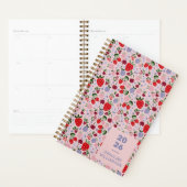 Roze Zomer Fruit Bessen Bruidsmeisje Persoonlijk Planner (Display)