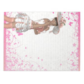 Roze zomermeisje notitieblok (Voorkant)