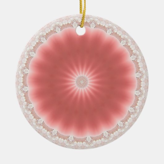 Roze Zon Ornament (Voorkant)