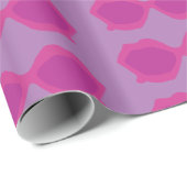 Roze zonnebril cadeaupapier (Rol Hoek)