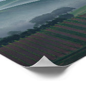 Roze zonsopgang boven het poster van het Toscaanse (Hoek)