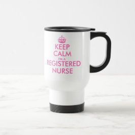 Roze zorg ervoor dat je een geregistreerd verpleeg reisbeker