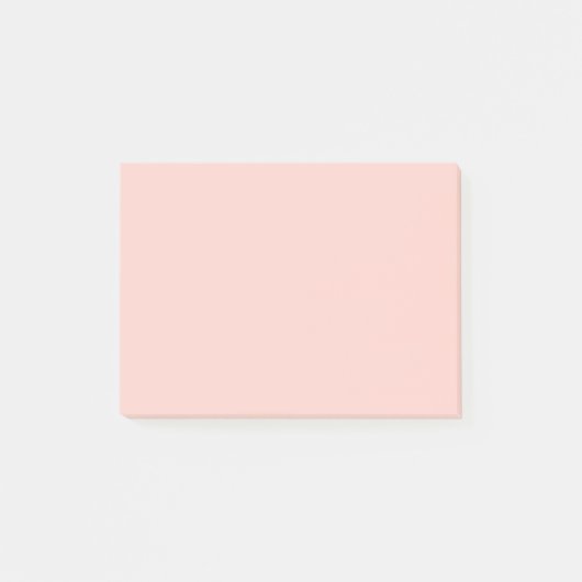 Roze Zoutvaste kleur Post-it® Notes (Voorkant)
