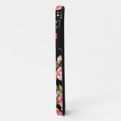 Roze Zwakke Pioenrozen Case-Mate iPhone Case (Achterkant/links)