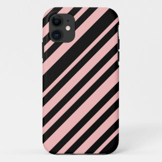 Roze & Zwart iPhone 11 Hoesje