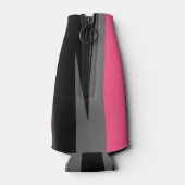 Roze zwart en grijze koeler (Achterkant)