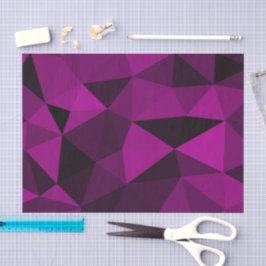 Roze zwart geometrisch mesh patroon tissuepapier