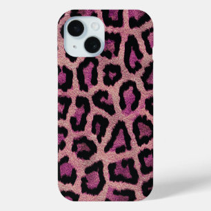 Roze Zwart Leopard Dier