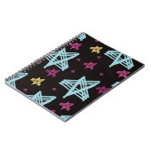 Roze zwart notitieboek (Linkerzijde)