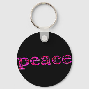 roze zwart sleutelhanger