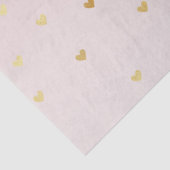 Roze zwarte gouden handschoenen tissuepapier (Detail)