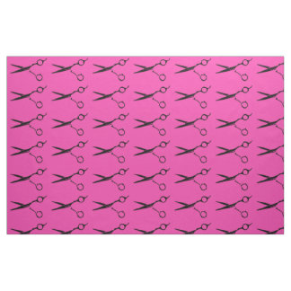 Roze, zwarte haarsnippers stof