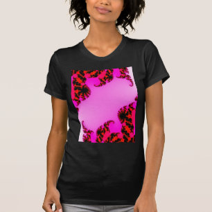 Roze zwenken t-shirt