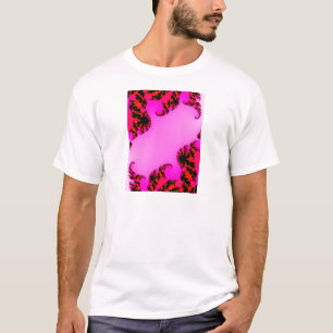 Roze zwenken t-shirt