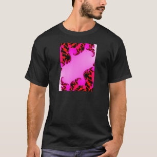Roze zwenken t-shirt