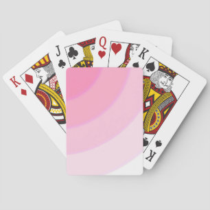 Roze zwenkkaarten pokerkaarten