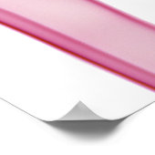 Roze zwijn poster (Hoek)