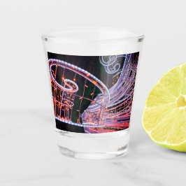 Roze zwijn shot glas