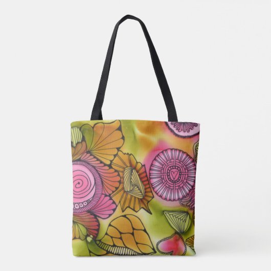 Roze Zwirly Tas (Achterkant)