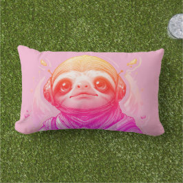 Rozeachtige Gleams, Cool Streams 33 x 53 Katoen Buitenkussen