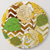 Rozen 10 ronde button 6,0 cm (Voorkant)