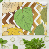 Rozen 10 theedoek (Gevouwen)